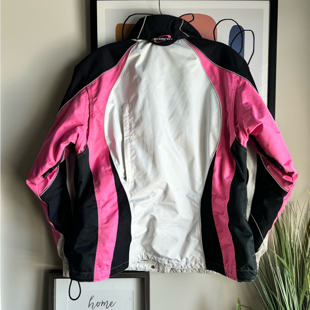 Obermeyer Women's Pink, White, and Black Ski Jacket - Picture 2 of 6